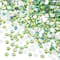 John Bead Acrylic Round Flat Back Rhinestones, 4mm